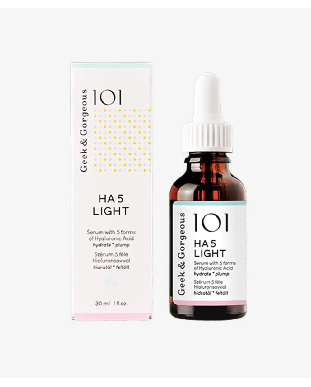 Geek & Gorgeous HA 5 Light Sérum Ácido Hialurónico 30 ml