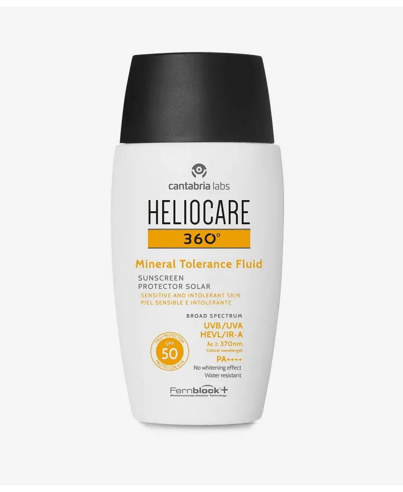 Heliocare 360 Mineral Tolerance Fluid SPF50 50 ml + Muestras Skin Resist