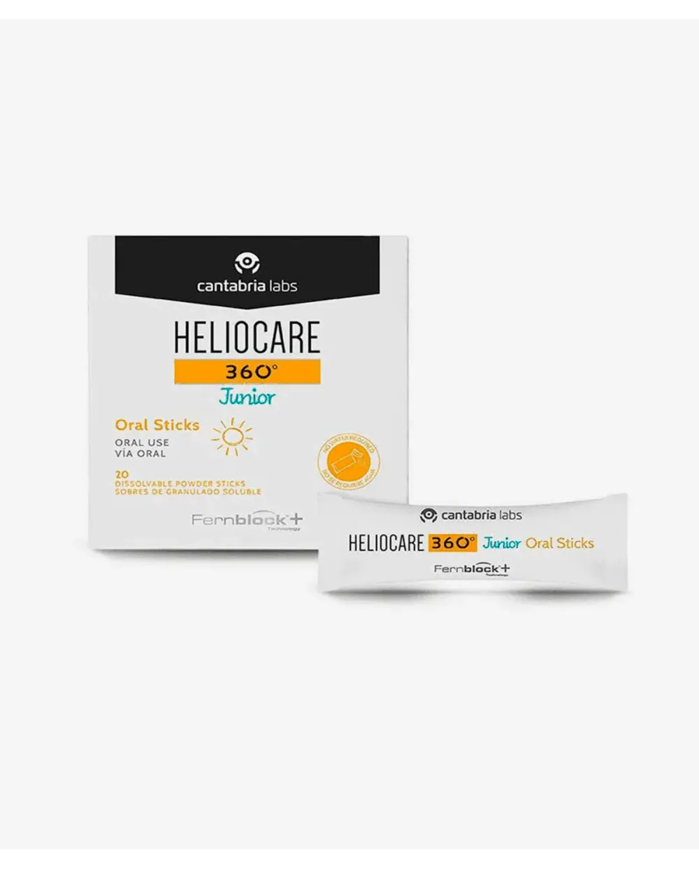 Heliocare 360 Junior Oral Sticks 20 Sobres