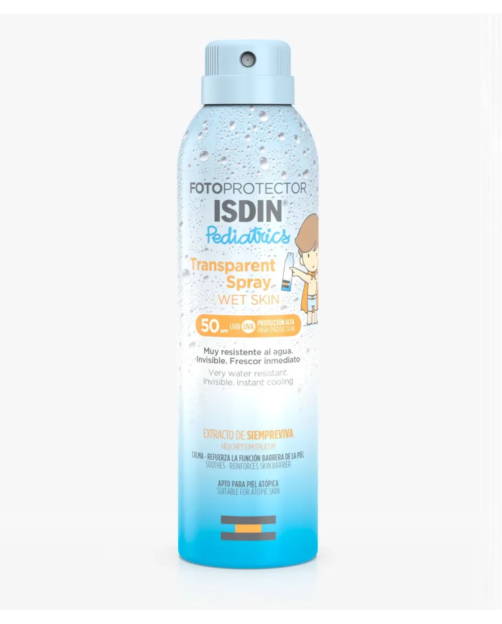 Isdin Fotoprotector Pediatrics Spray Transparente para Piel Mojada SPF 50