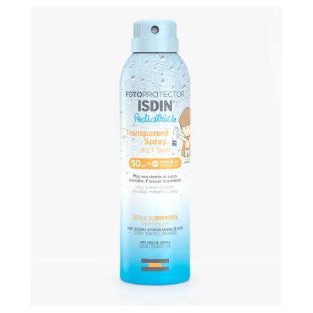Isdin Fotoprotector Pediatrics Spray Transparente para Piel Mojada SPF 50