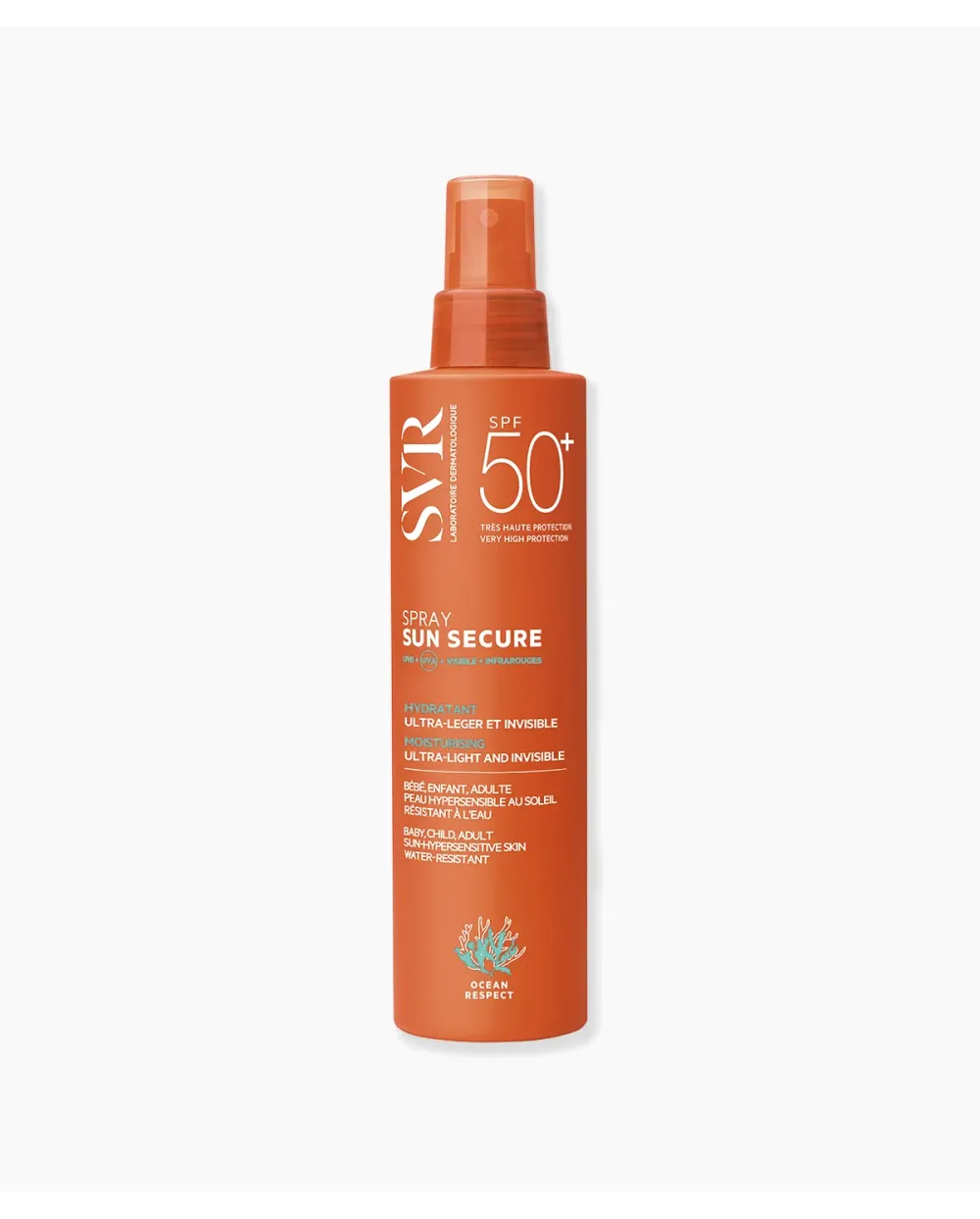 SVR SUN SECURE Spray Biode SPF50+ 200 ml