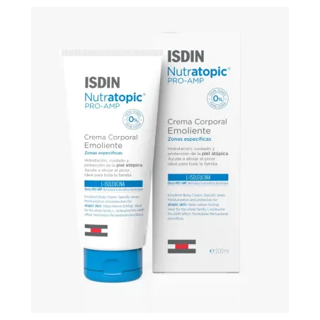 Isdin Nutratopic Pro-AMP Crema Emoliente Piel Atópica 200 ml