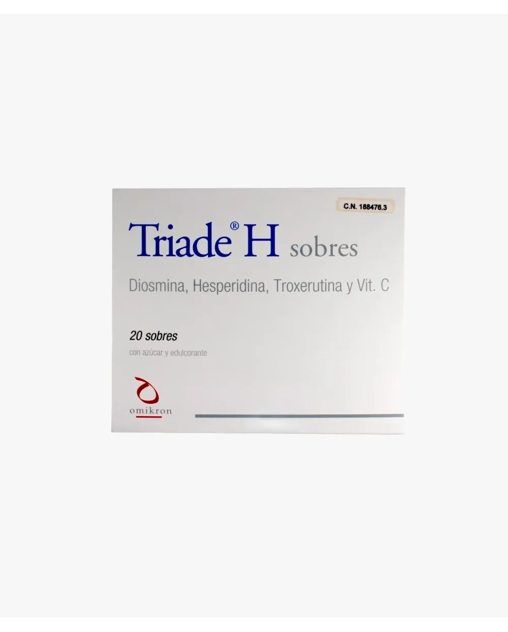Triade H 20 sobres