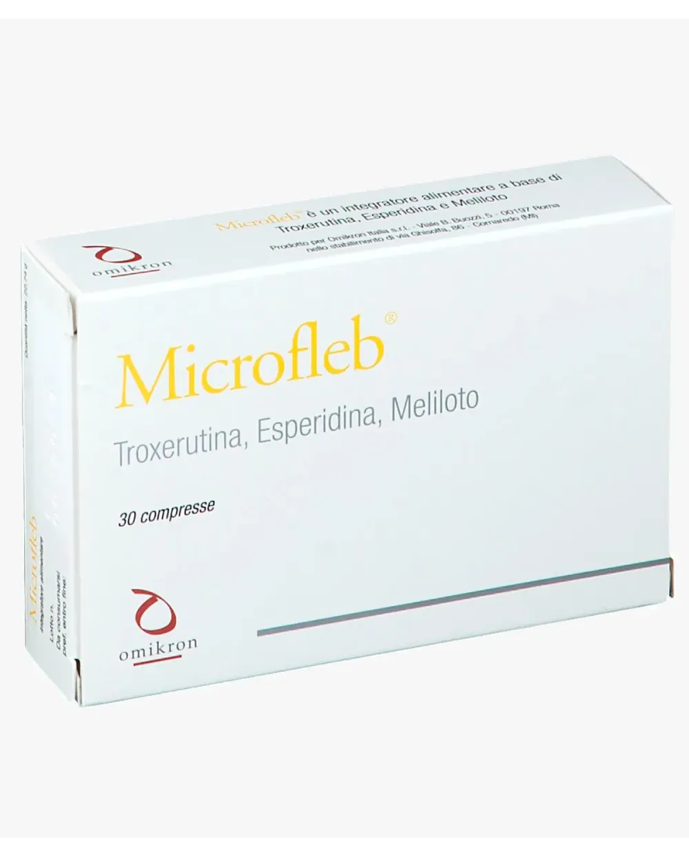 Microfleb 30 comprimidos