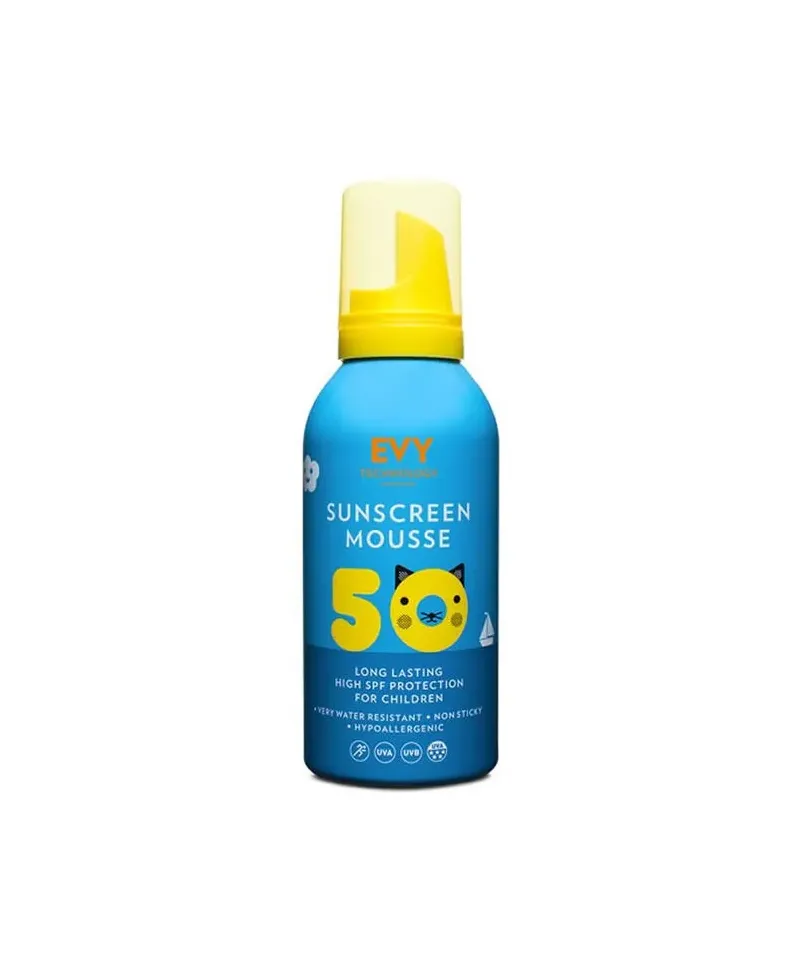 Evy Technology Sunscreen Mousse Kids SPF50 150ml
