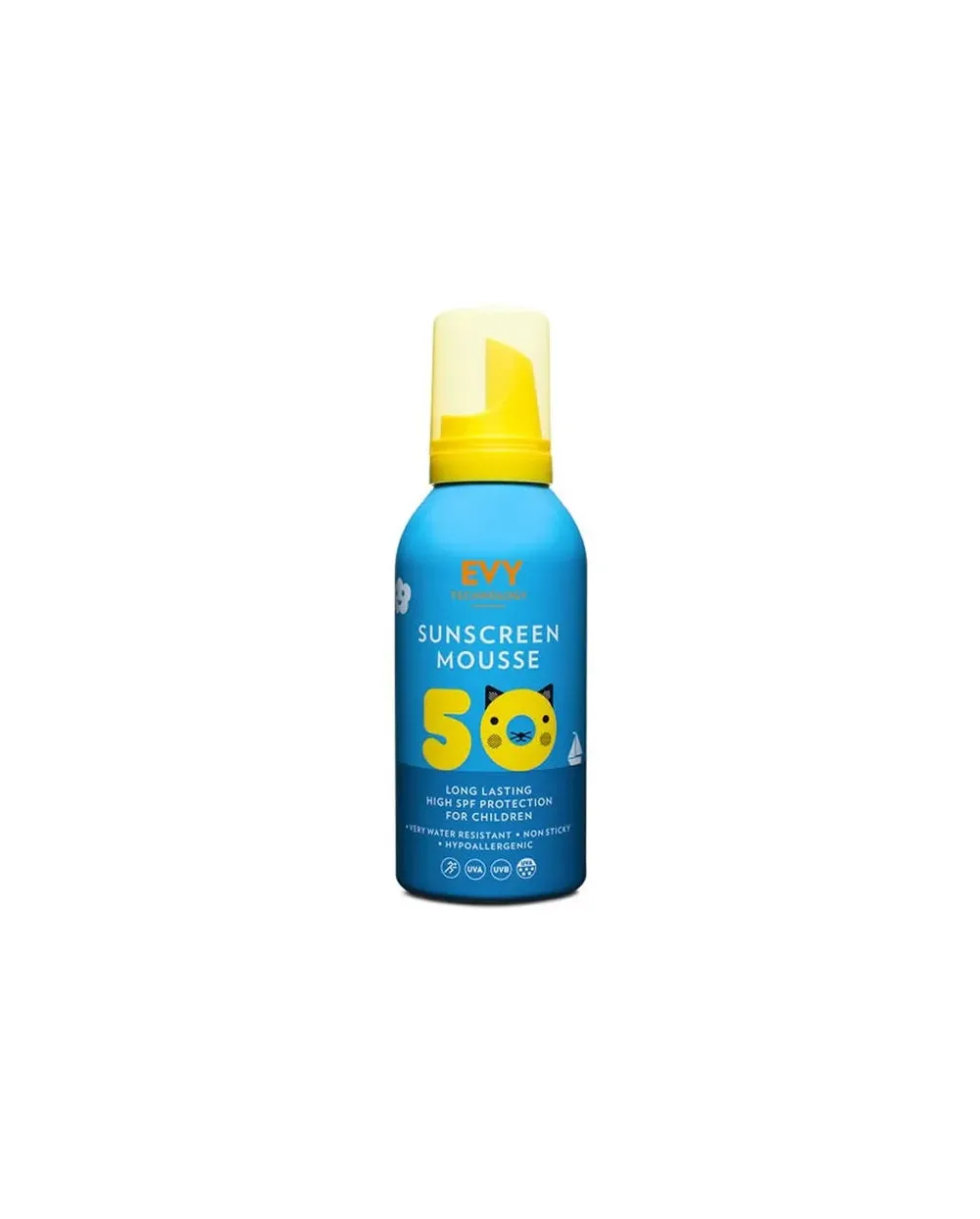 Evy Technology Sunscreen Mousse Kids SPF50 150ml