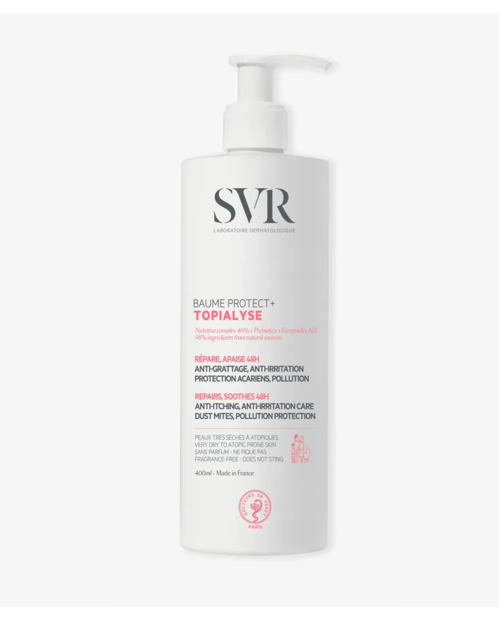 SVR Topialyse Baume Protect+ 400 ml