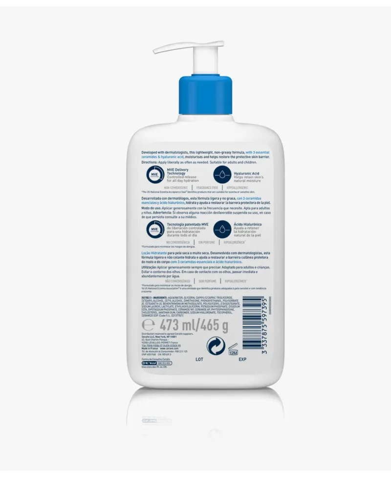 Cerave Loción Hidratante 473 ml