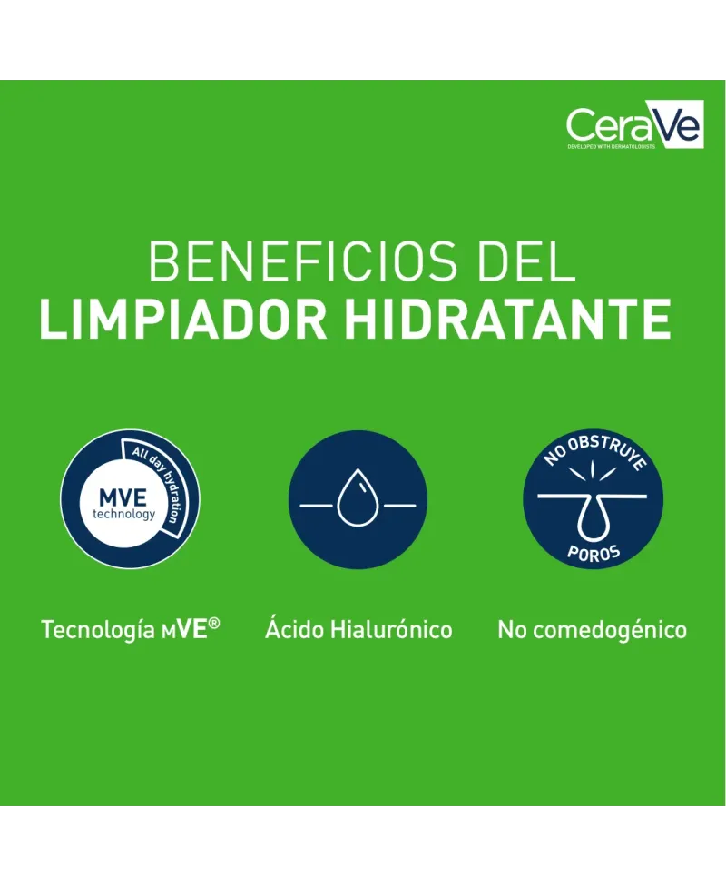 Cerave Limpiadora Hidratante 473ml