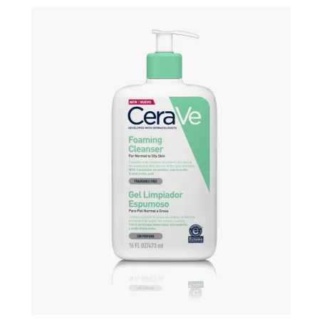 Cerave Gel Limpiador Espumoso 473 ml