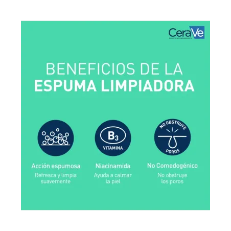 Cerave Gel Limpiador Espumoso 473 ml