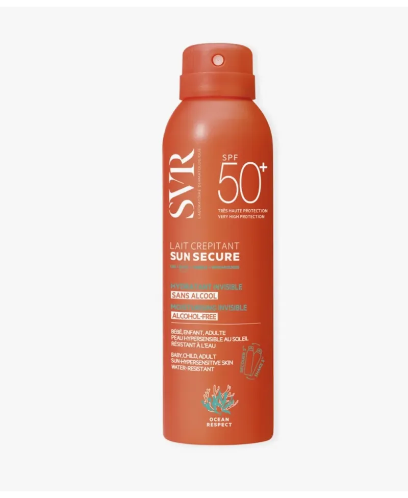 SVR Sun Secure Lait Crepitant SPF50+ 200 ml