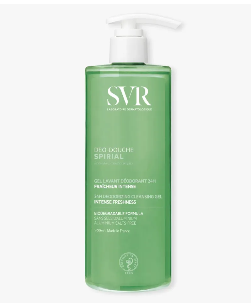 SVR SPIRIAL Déo-Douche Gel Desodorante  400 ml