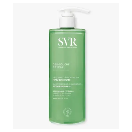SVR SPIRIAL Déo-Douche Gel Desodorante  400 ml