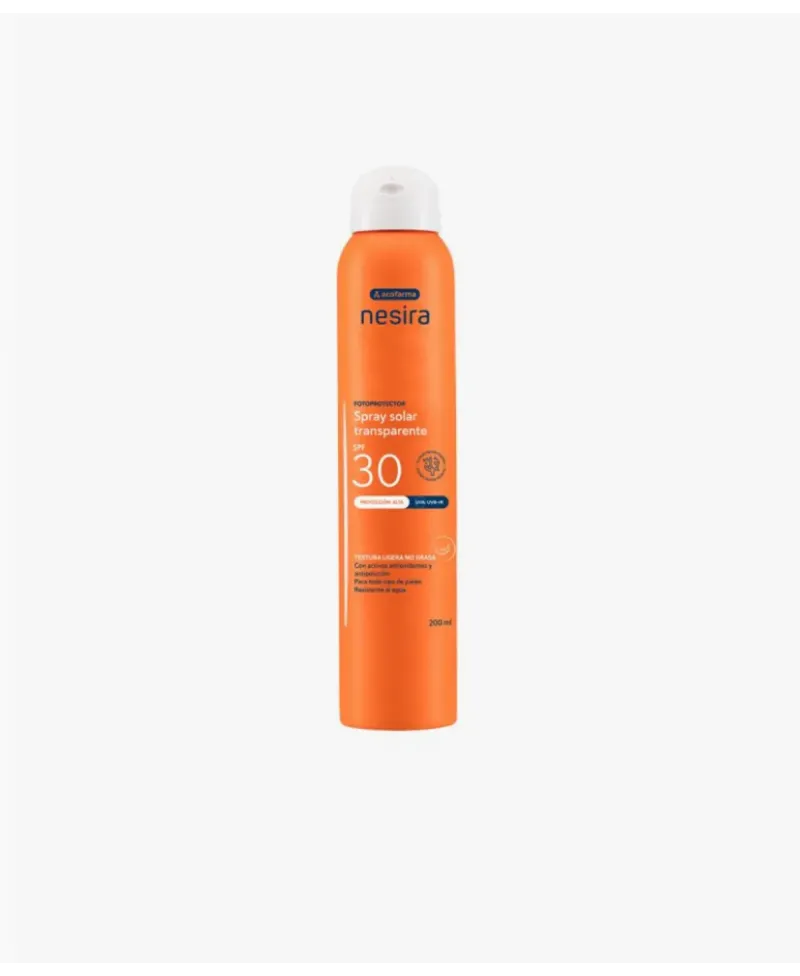 AcofarDerm Spray Solar Transparente SPF30   200 ml
