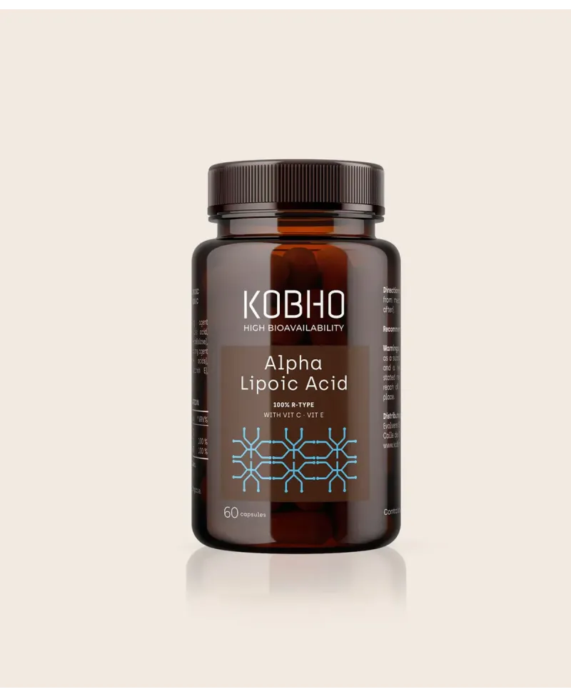 Kobho Ácido Alfa Lipoico 60 Cápsulas