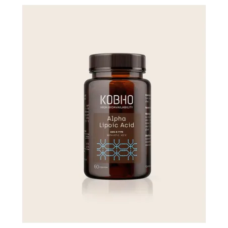 Kobho Ácido Alfa Lipoico 60 Cápsulas