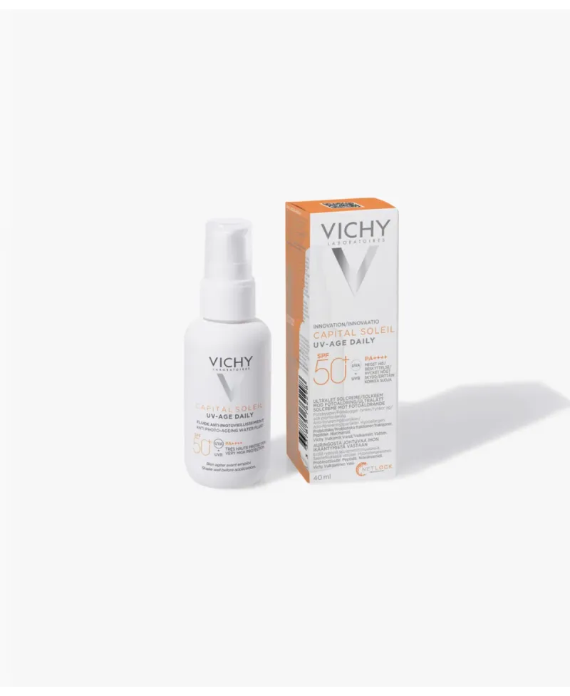 Vichy Capital Soleil UV Age Fluido Fotoprotector Diario SPF 50 40ml