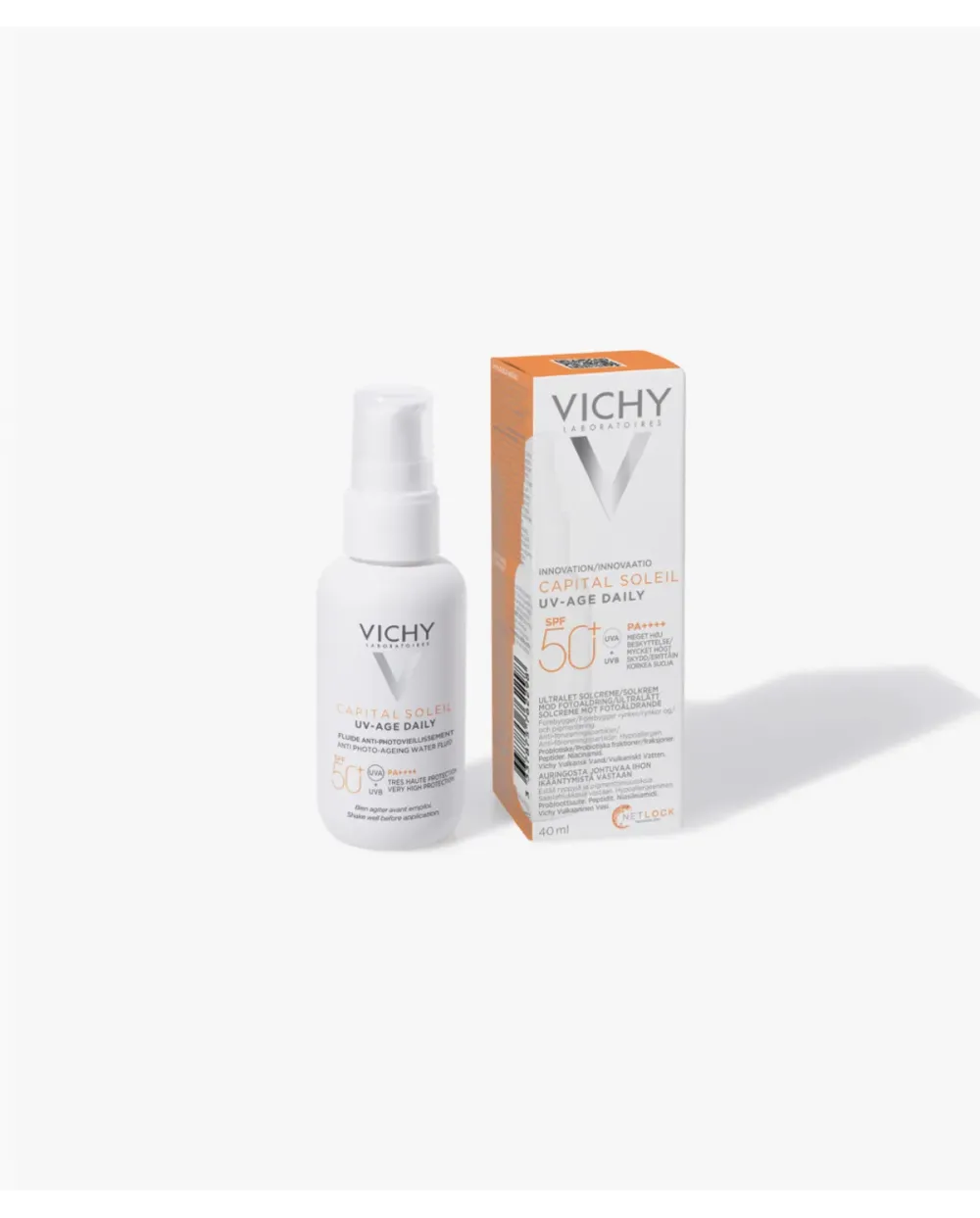 Vichy Capital Soleil UV Age Fluido Fotoprotector Diario SPF 50 40ml