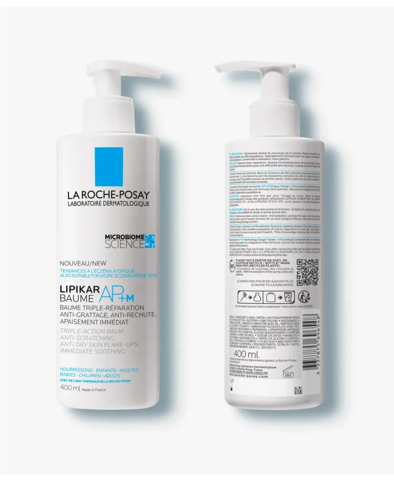 La Roche Posay Lipikar Baume AP+M 400 ml + Regalo Huile Lavante 100ML
