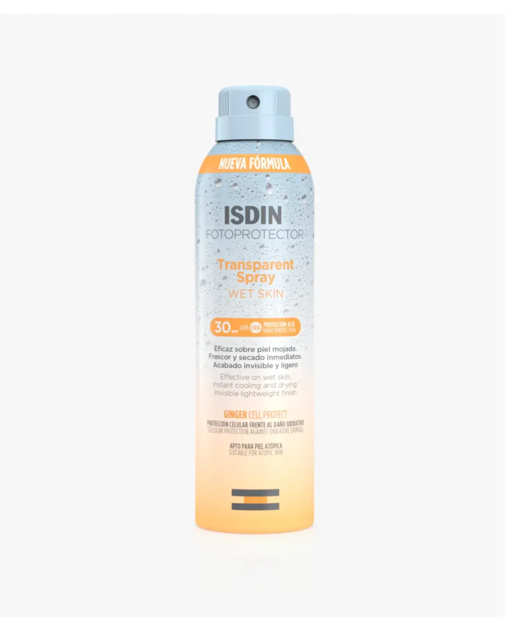 Isdin Fotoprotector Wet Skin Transparente Spray SPF30 250 ml