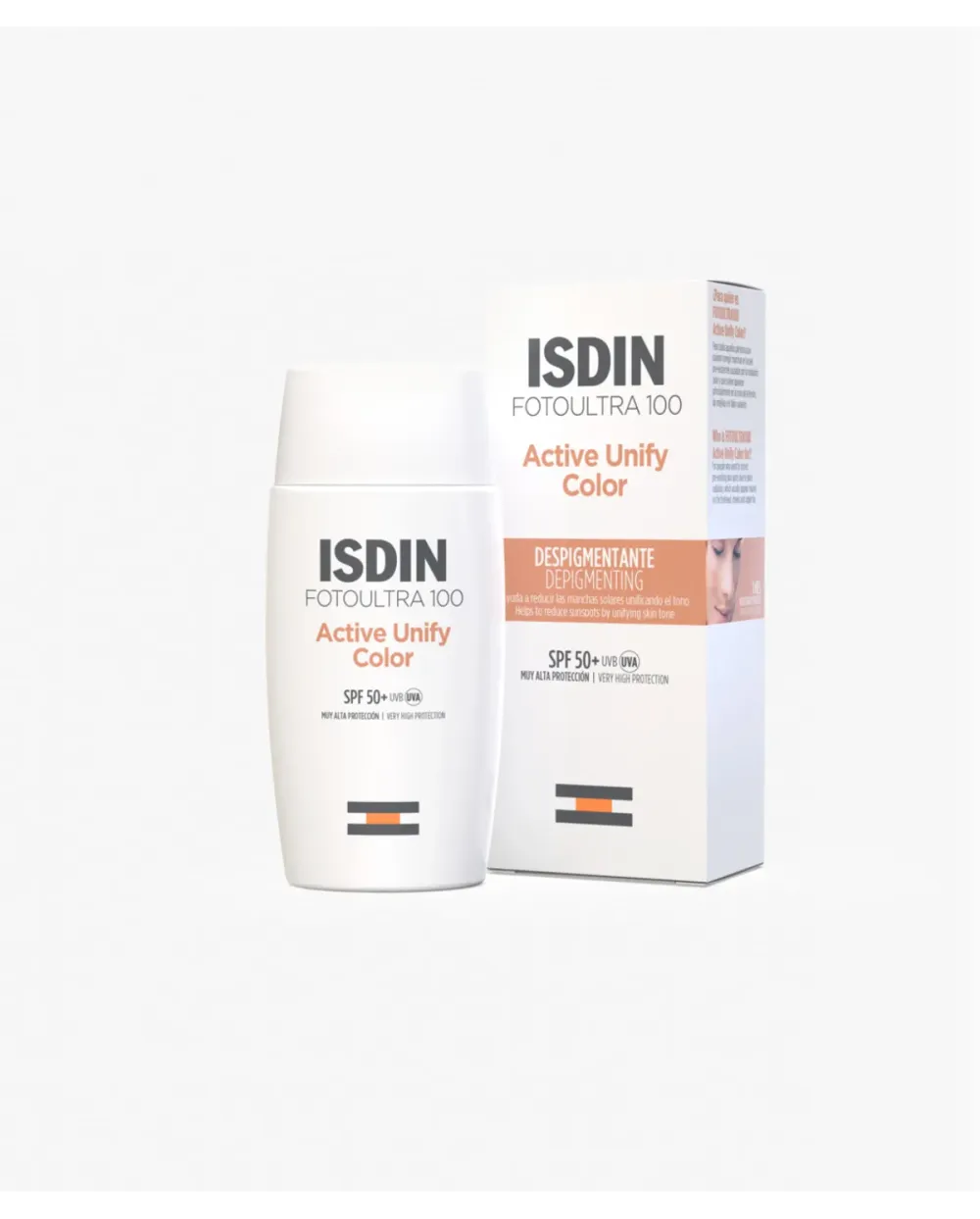 Isdin Foto Ultra 100 Active Unify Fusión Fluid SPF50+ con Color 50 ml