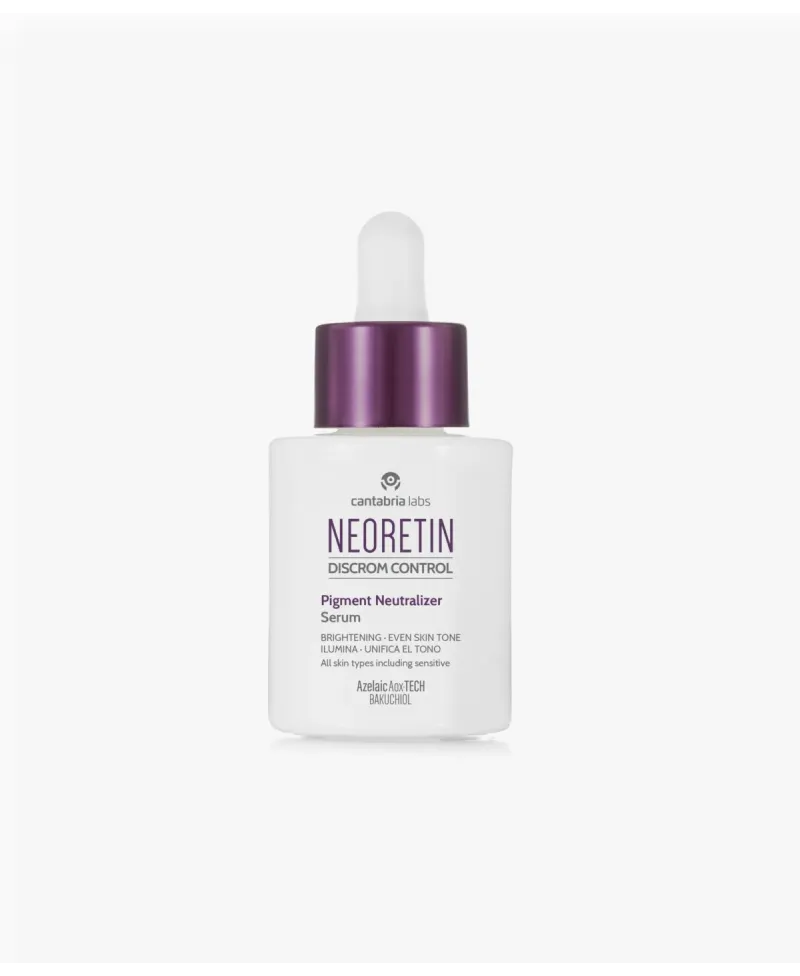 Neoretin Discrom Control Pigment Neutralizer Sérum 30 ml + Muestras Neoretin Discrom y Peel Mask