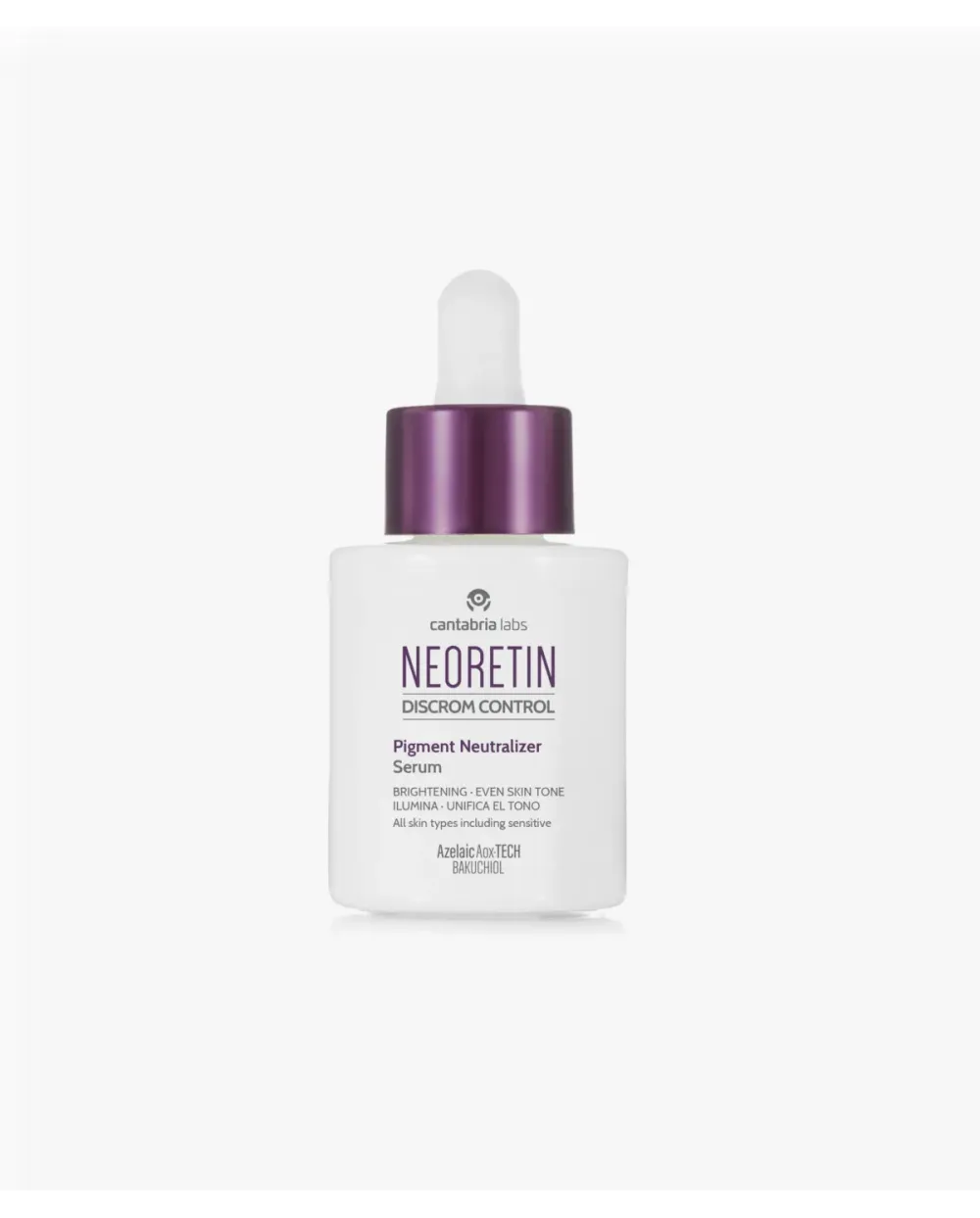 Neoretin Discrom Control Pigment Neutralizer Sérum 30 ml + Muestras Neoretin Discrom y Peel Mask