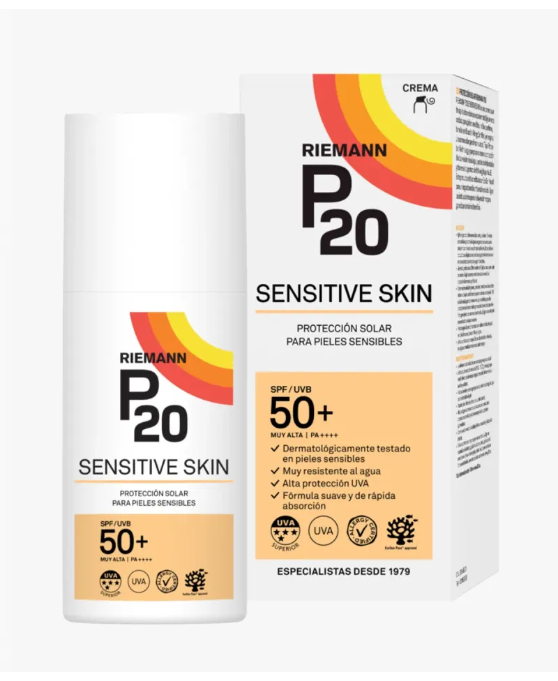 Riemann P20 Sensitive Skin Protección Solar Pieles Sensibles SPF50+ 200 ml