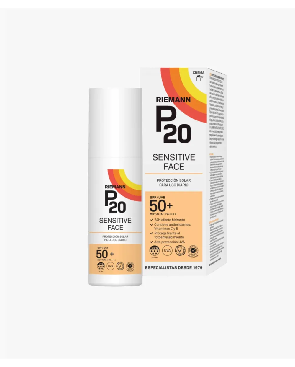 Riemann P20 Sensitive Face SPF50+ 50 ml