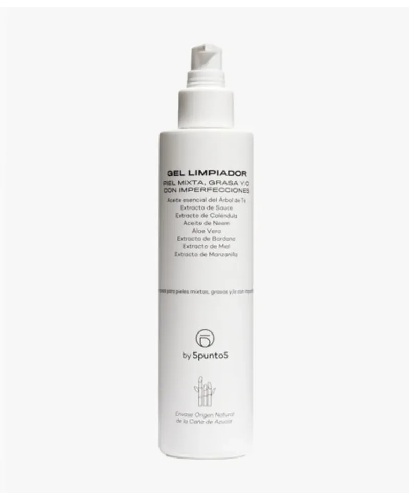 5punto5 Gel Limpiador piel mixta grasa 200 ml