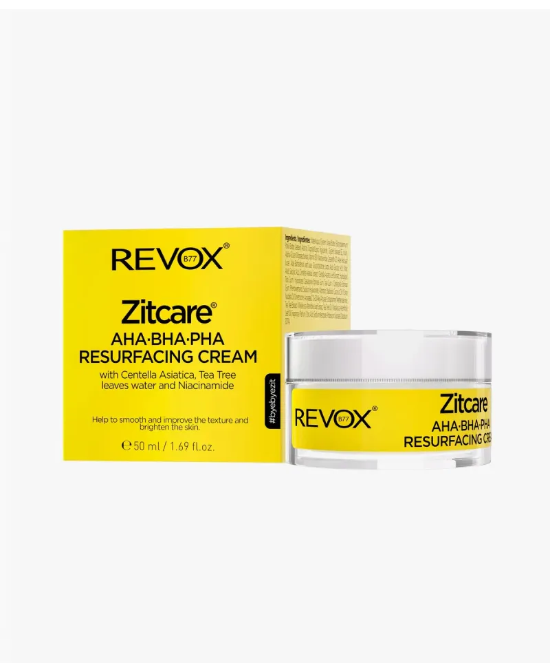 Revox B77 Zitcare Crema Rejuvenecedora AHA BHA PHA 50 ml