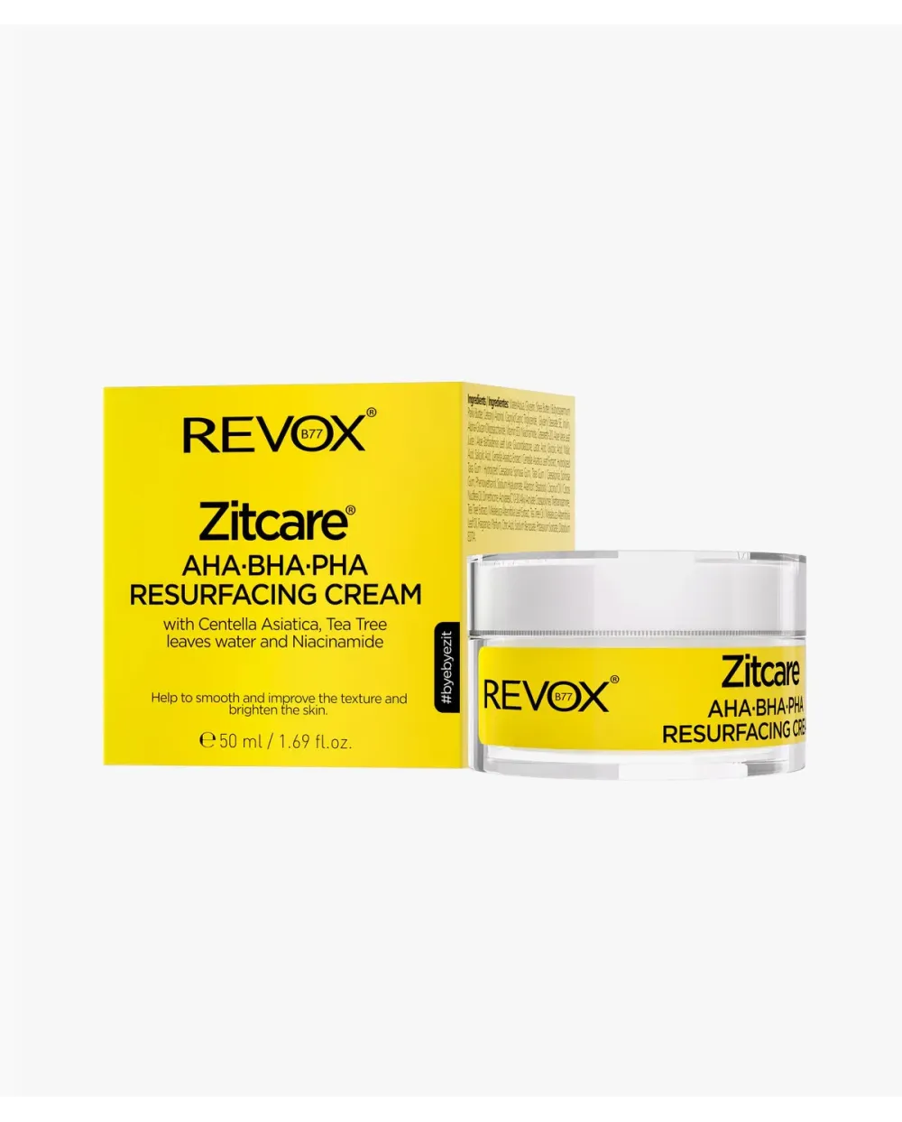 Revox B77 Zitcare Crema Rejuvenecedora AHA BHA PHA 50 ml