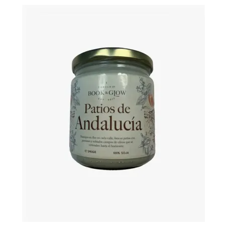 Book & Glow Patios de Andalucía - Vela de Soja Vegana