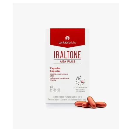 Iraltone AGA Plus 60 Cápsulas + 30 Cápsulas de Regalo