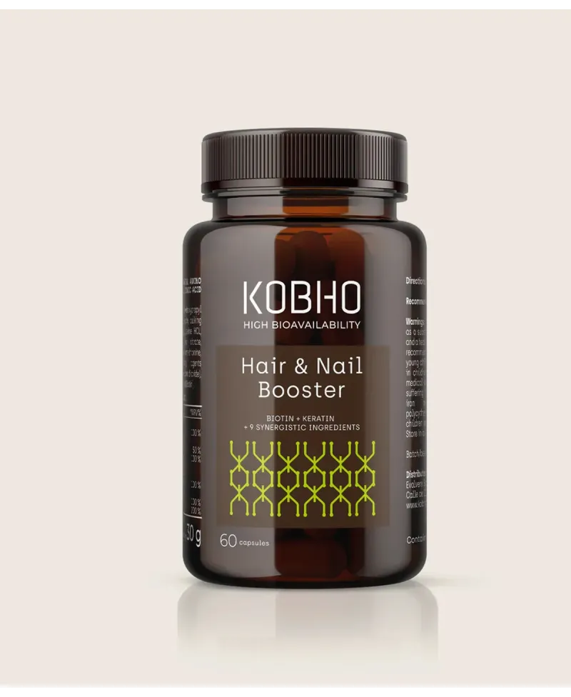Kobho Hair & Nail Booster 60 Cápsulas