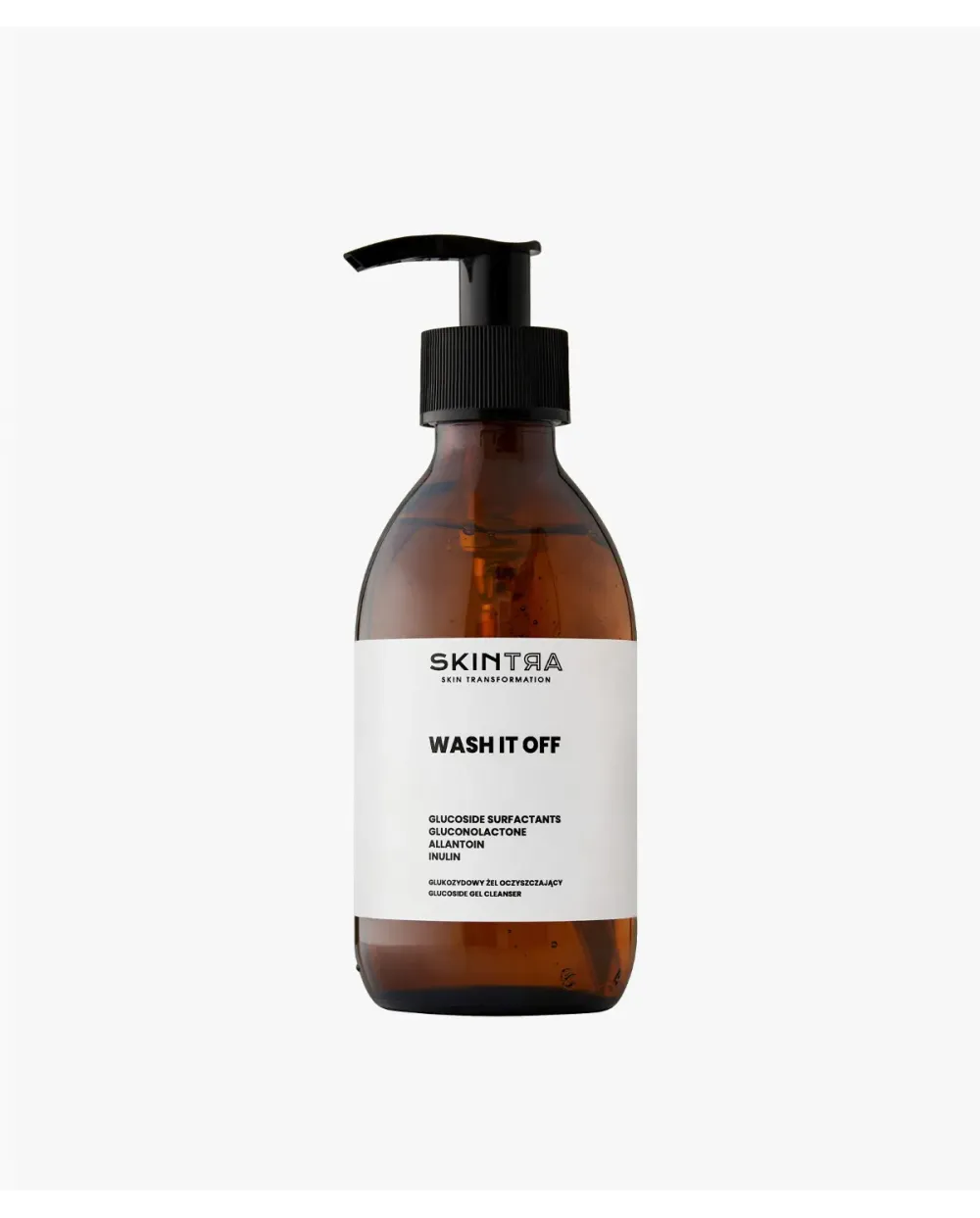 SkinTra Wash It Off Gel limpiador con Glucósido 200ml