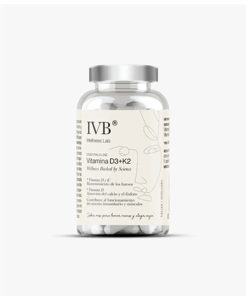 IVB Vitamina D3+K2 60 cápsulas