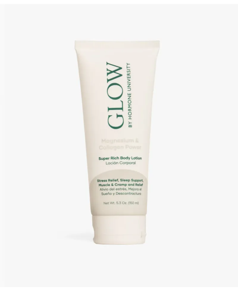 Glow by Hormone University Magnesio & Colágeno Super Rich Body Lotion  150 ml