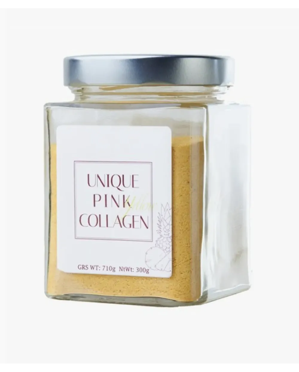 Unique Pink Yellow Collagen
