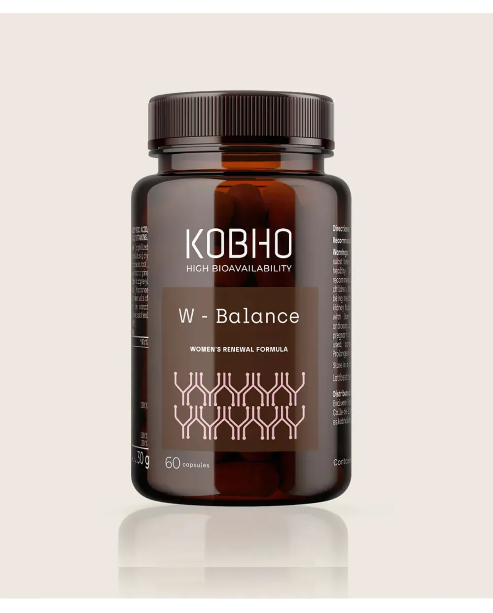 Kobho W Balance 60 Cápsulas