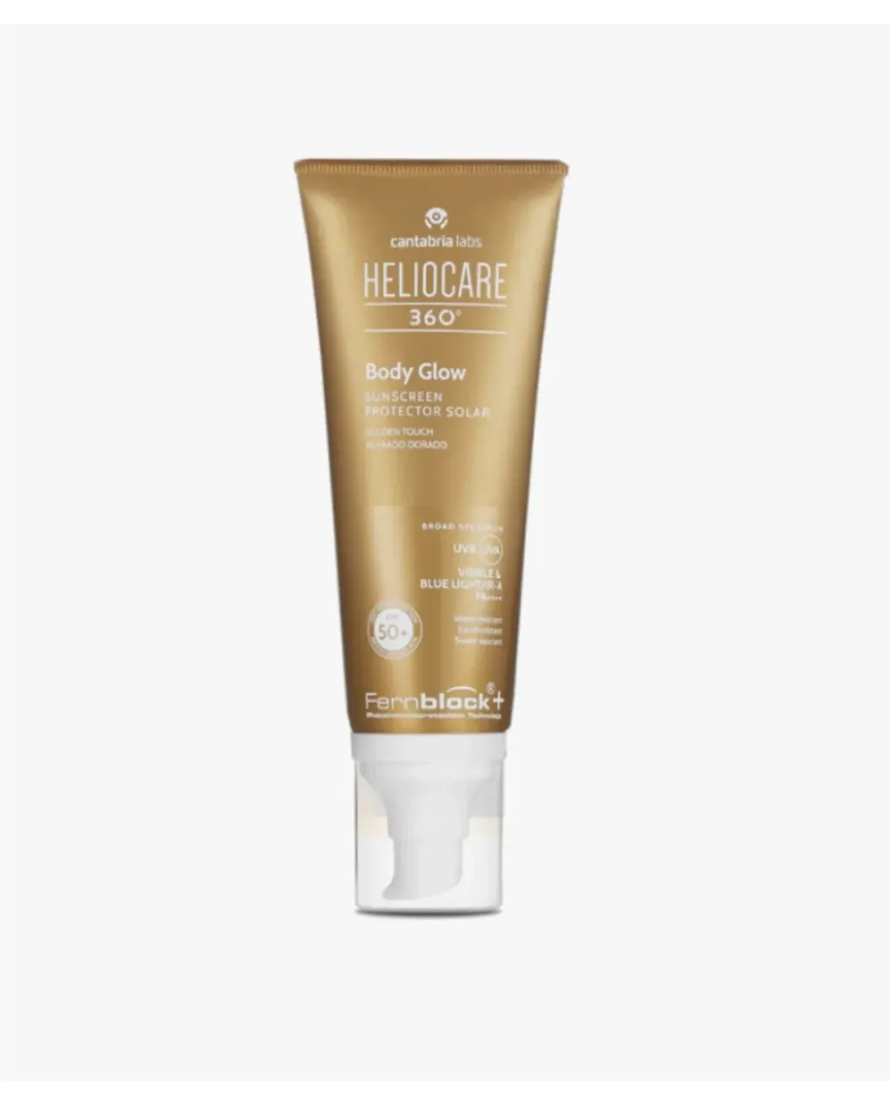 Heliocare 360 Body Glow SPF50 Solar Corporal con Color 100 ml