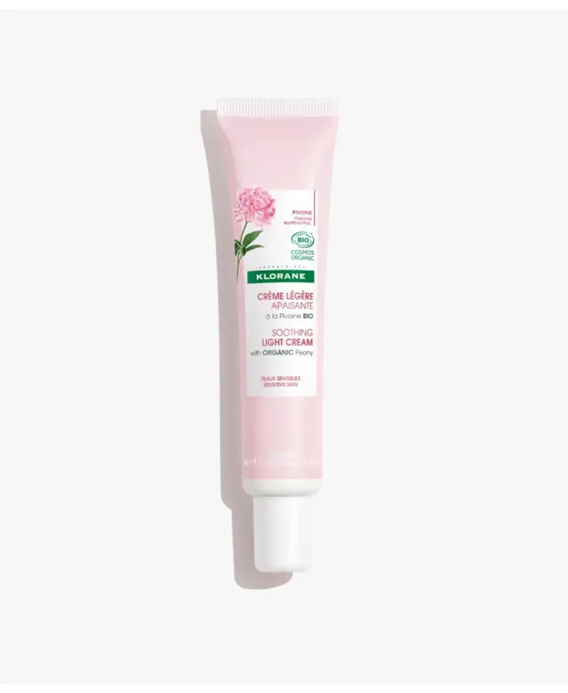 Klorane Crema Ligera Calmante a la Peonía BIO 40 ml