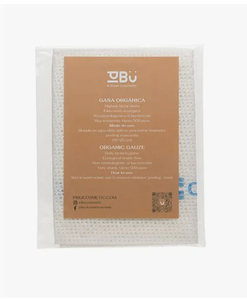 Pibucosmetic Gasa Orgánica Muselina 35×25 cm
