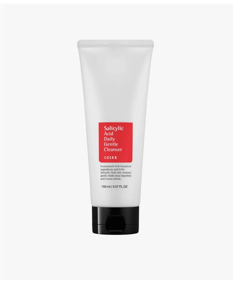 Cosrx Limpiador Suave Diario con Ácido Salicílico Espuma Limpiadora Facial con Ácido Salicílico 150 ml