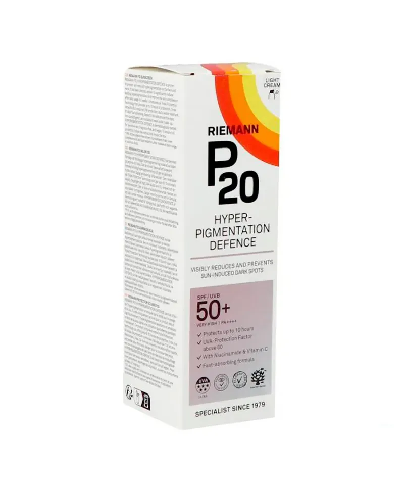 P20 Hyperpigmentation Defence 50+ Protección Solar Antimanchas