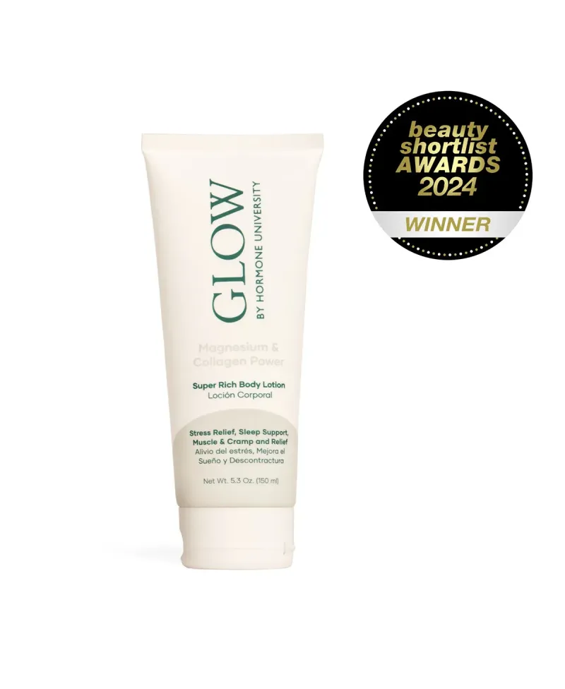 Glow by Hormone University Magnesio & Colágeno Super Rich Body Lotion  150 ml
