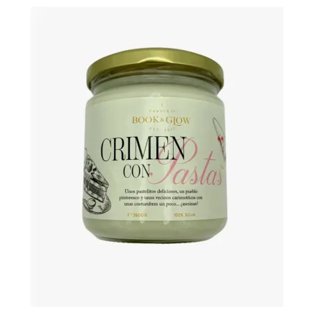 Book & Glow Crimen con Pastas