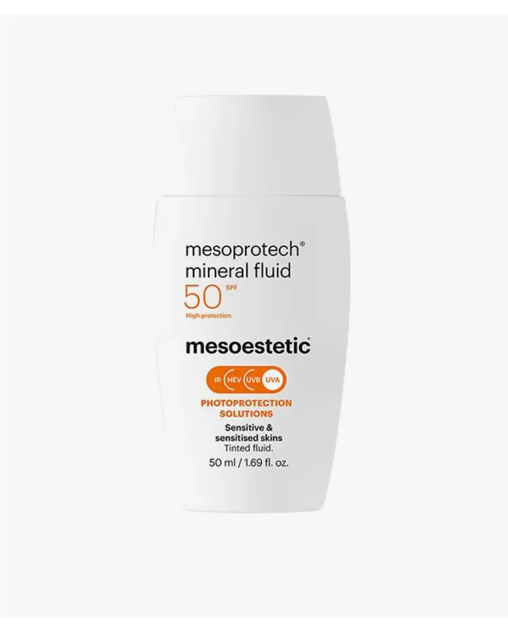 Mesoestetic Mesoprotech Mineral Fluid Protector Solar Para Piel Sensible 50 ml